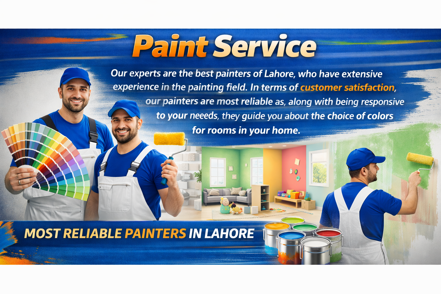 Painting services in Dubai for homes and offices
