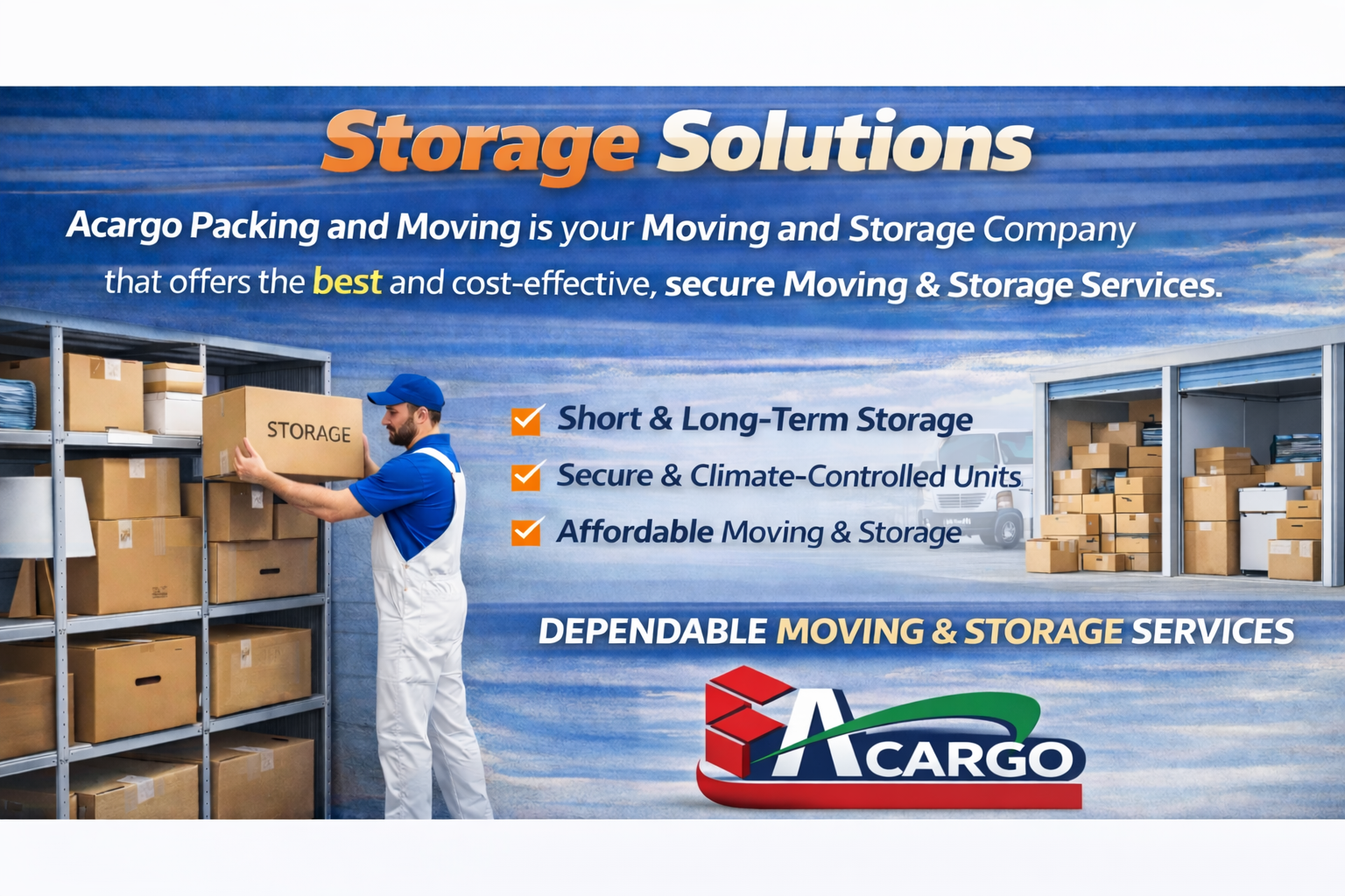 Storage services in Dubai with secure facilities